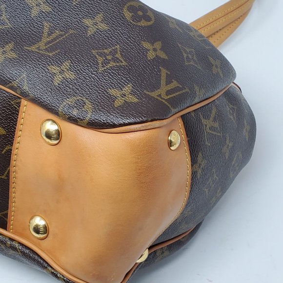 100% Auth Louis Vuitton Boetie MM Monogram ToteBag - Picture 9 of 15